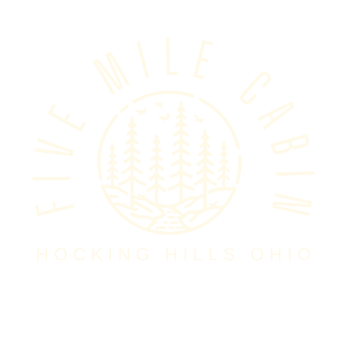 Five Mile cabin logo